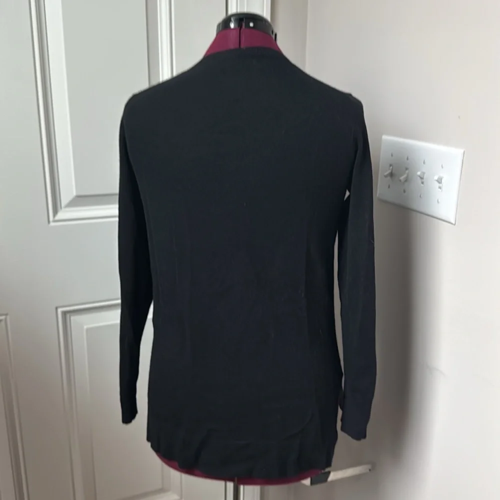 J. Crew Reimagined Black pullover v neck‎ Sweater